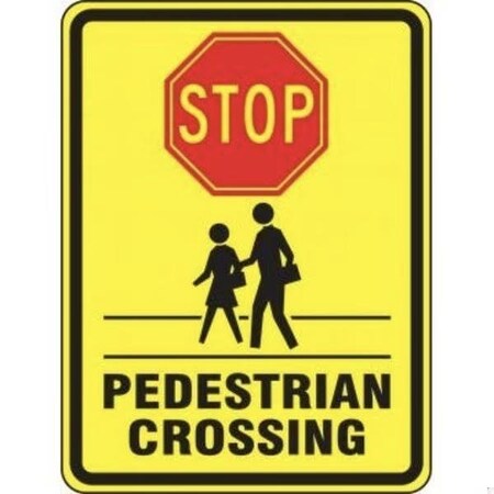 Accuform ADVISORY SIGNS 18 in  X 12 in  HIGH INTENSITY FRW495HP